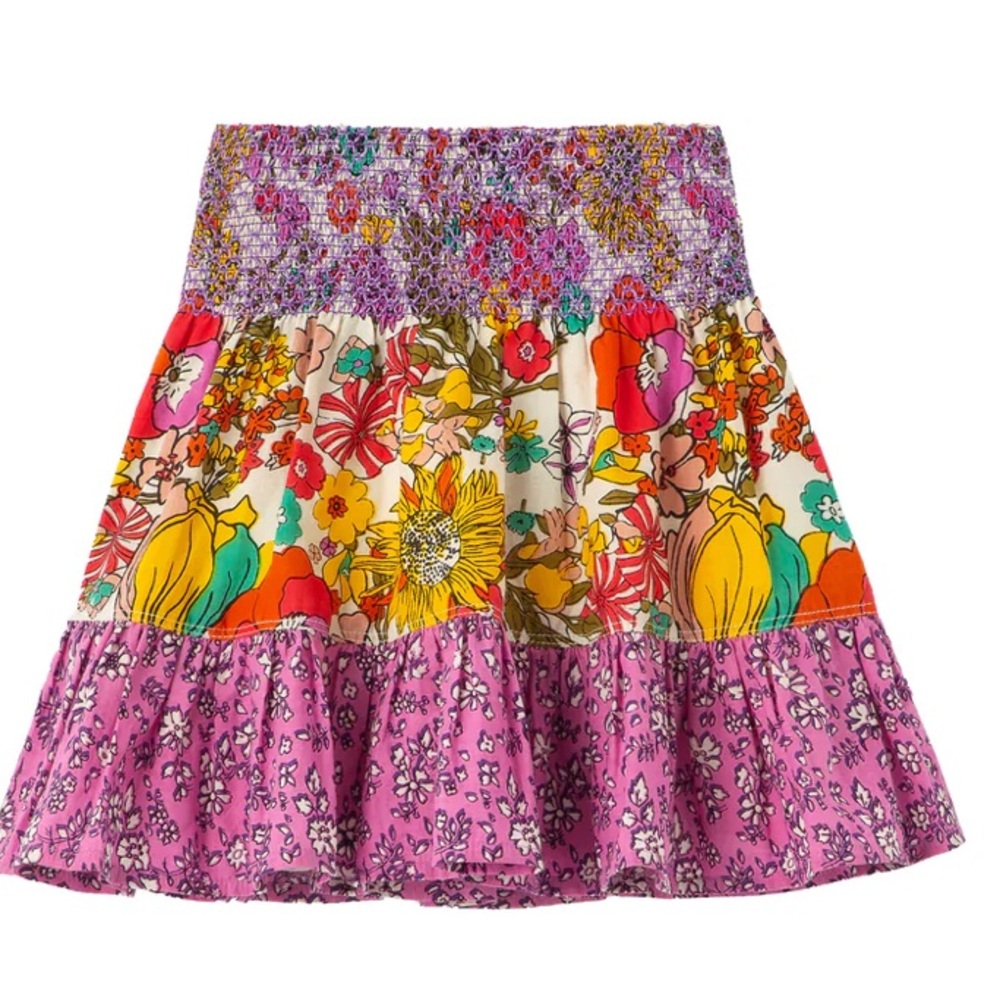 Peek Floral Print Skirt